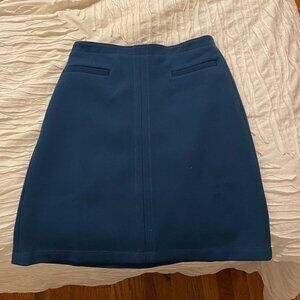 Ann Taylor Dark Blue Skirt